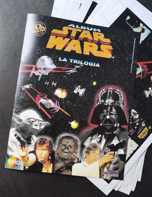 Star Wars, Trilogia: Álbum Completo A Pegar