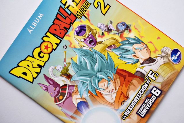 Dragon Ball Super 2 La Resurrección de F (Big-Bang, 2018): Álbum Vacío (Sin láminas)