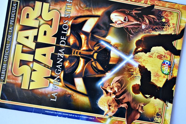 Star Wars Episodio 3, La Venganza de los Sith (Salo, 2005): Faltan 117 Láminas (Álbum)