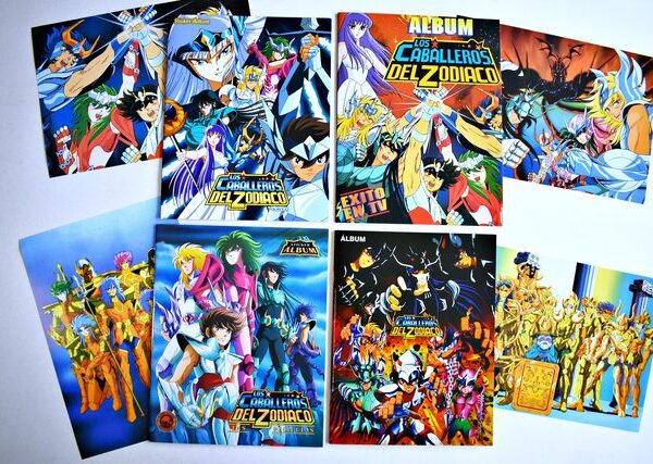 . PROMO Caballeros Del Zodiaco [Colección 1]: 4 Álbumes Completos A Pegar foto 1
