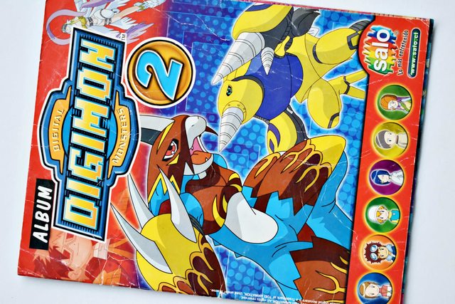 Digimon 2 (Salo, 2001): Tiene 86 Láminas (Álbum)