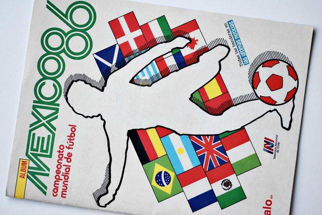 Copa Mundial 86' Mexico: Álbum Completo (Con láminas impresas) Copa Mundial 1986
