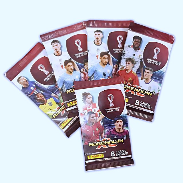Adrenalyn XL Mundial QATAR 2022 : Sobre [8 Cartas]