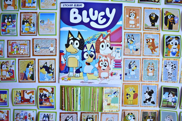 Bluey: Álbum Completo A Pegar