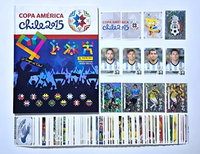 Copa América 2015 Chile [Tapa Dura]: Álbum Completo A Pegar