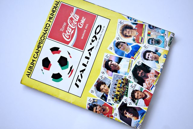 Copa Mundial 90' Italia (Coca-Cola, 1990): Tiene 120 Láminas (Álbum)