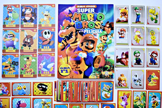 Super Mario Bros, La Película [Tapa Dura]: Álbum Completo A Pegar