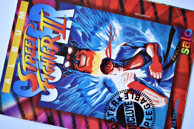 Street Fighter 2, Super SF II (Salo, 1995): Tiene 23 Láminas (Álbum)