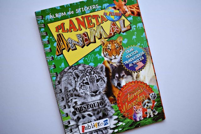 Planeta Animal en Peligro (Publicrom, 2017): Álbum Vacío (Sin láminas)
