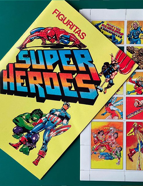 SUPER HEROES: Álbum Completo Para Pegar