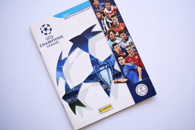 UEFA Champions League 2012-2013 (Panini, 2012): Tiene 157 Láminas (Álbum)