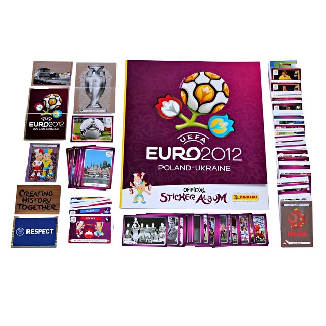 Euro 2012 Poland - Ukraine: Álbum Completo A Pegar
