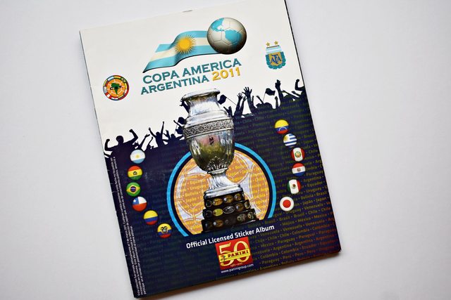 Copa América 2011 Argentina (Panini, 2011): Para Reciclaje Tiene 125 (Álbum)