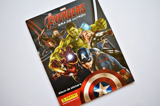 Avengers 2: La Era de Ultrón (Panini, 2015): Álbum Completo (Con todas sus láminas pegadas)