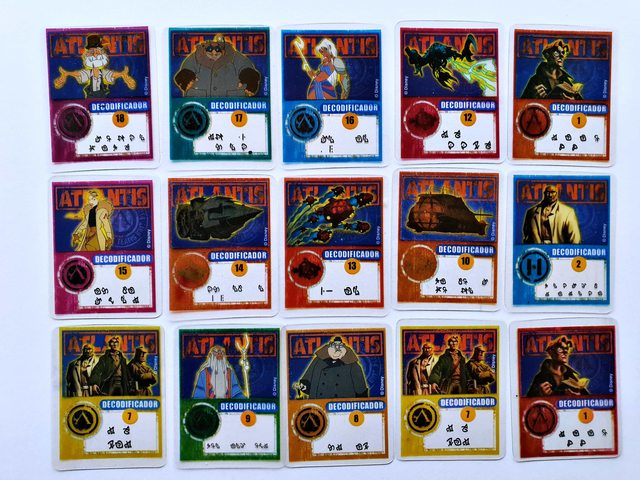 Atlantis: 3 Tarjetas (Pack) [2001, Salo]