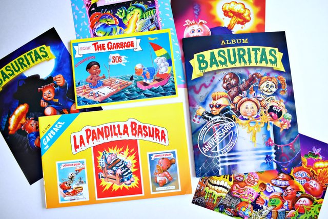 . PROMO Basuritas (The Garbage Kids) [Colección]: 3 Álbumes Completo A Pegar