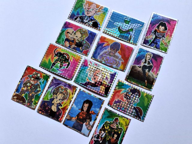 DBZ 3: 3 Láminas Especiales [Recicladas] (Pack) [1998, Salo]