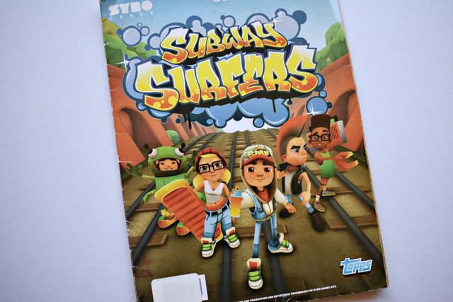 Subway Surfers (Topps, 2014): Faltan 13 Láminas (Álbum)