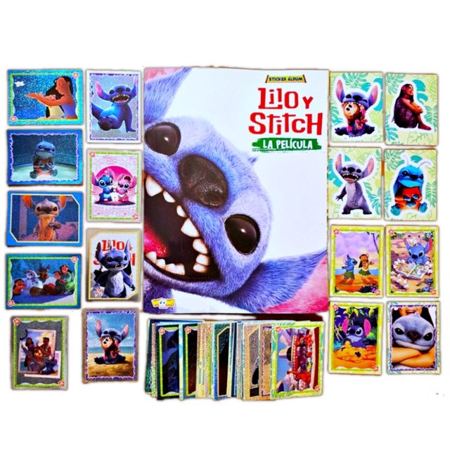 . 1 Álbum: LILO & STITCH [ 2 en 1 ]: Álbum Completo A Pegar