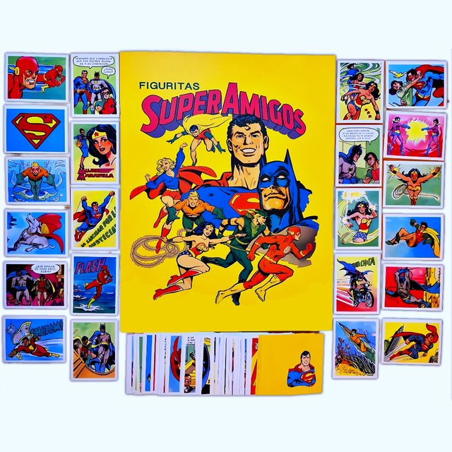 Super Amigos: Álbum Completo A Pegar
