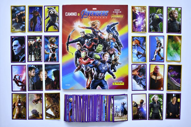 Avengers, Camino a Endgame (Panini, 2019): Álbum Completo A Pegar