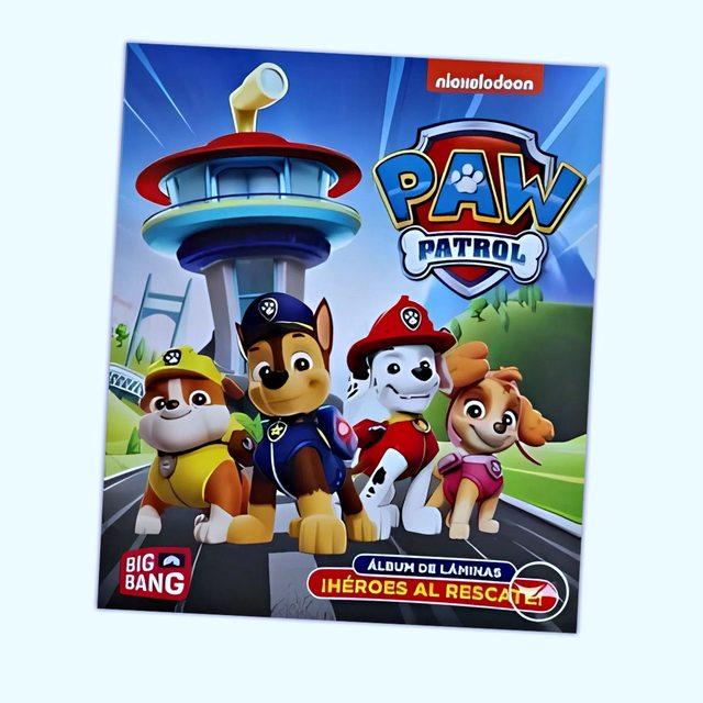 Paw Patrol ¡Héroes al Rescate! (Big-Bang, 2023): Álbum Vacío (Sin láminas)