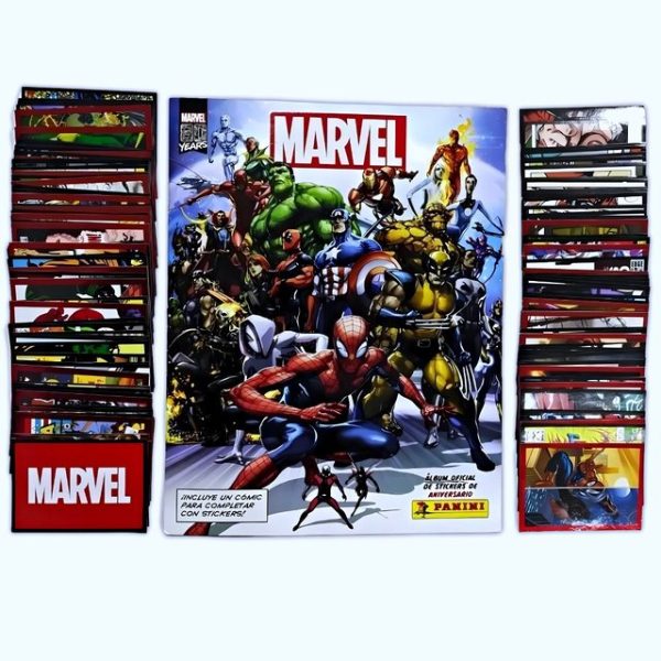 Marvel 80 Años: Álbum Completo A Pegar foto 1