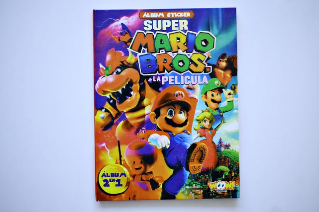 Super Mario Bros, La Película [Tapa Dura]: Álbum Vacio [Tapa Dura]