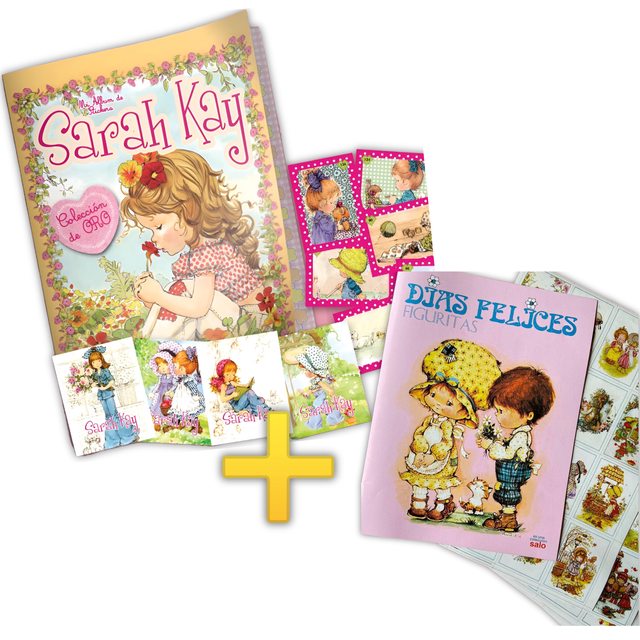 . Álbum Promo: Sarah Kay + Dias Felices Completos A Pegar