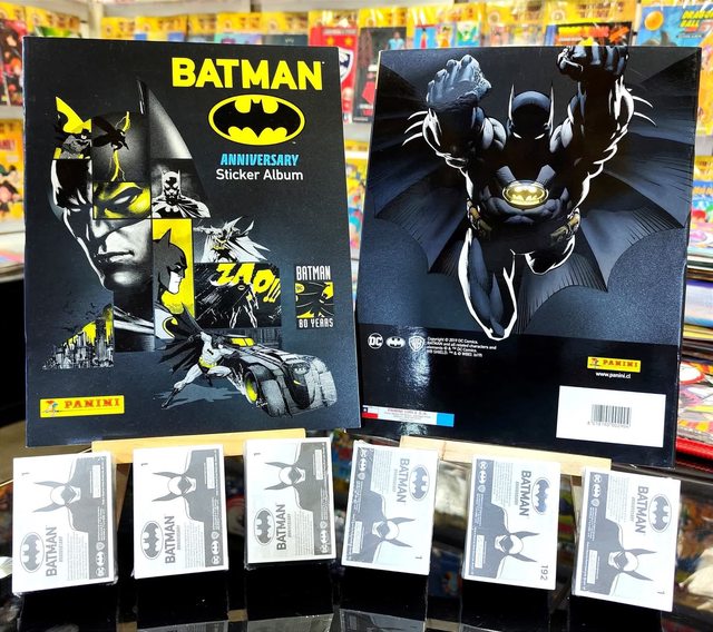 Batman (80 Aniversario): Álbum Completo A Pegar