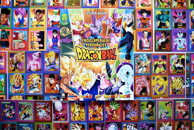 . 01 Álbum Dragon Ball Enciclopedia [Todas Las Sagas]: Álbum Completo A Pegar