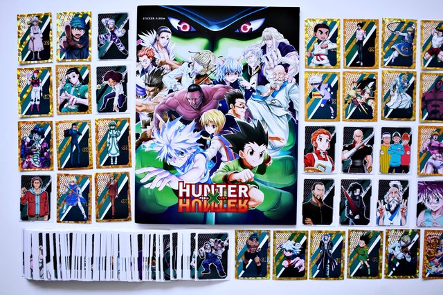 . Hunter X, Enciclopedia [Cazador X]: Álbum Completo A Pegar