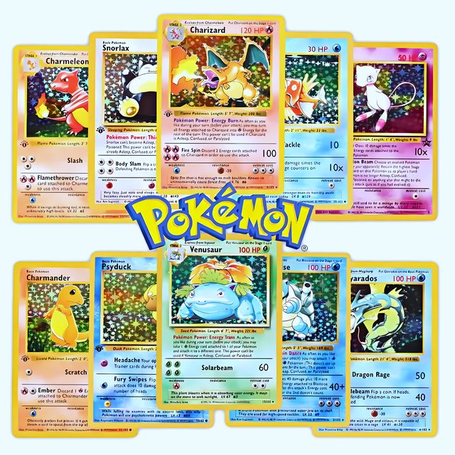 Pokémon 151 Cartas Primera Generación [1996]