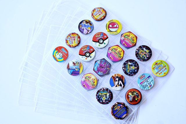 Hojas Protectoras Para Tazos & Promos [10 Unidades: Hojas Protectoras]