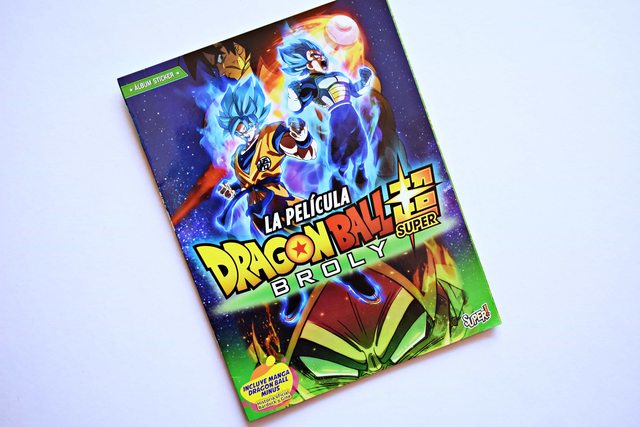 Dragon Ball Super - Broly - La Película (Éxito, 2019): Álbum Completo (Con todas sus láminas pegadas)