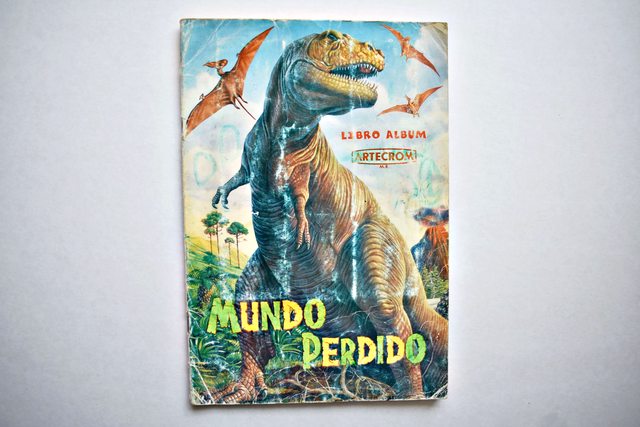 Dinosaurios Mundo perdido 2da Version (Artecrom, 1995): Tiene 140 Láminas (Álbum)