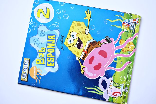 Bob esponja 2 (Salo, 2004): Tiene 10 Láminas (Álbum)