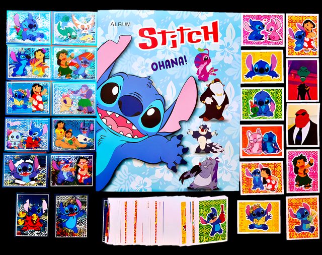 . 1 Álbum: Lilo y Stich Ohana!: Álbum Completo A Pegar
