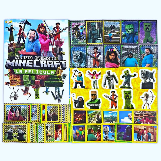 Minecraft: Álbum Completo A Pegar