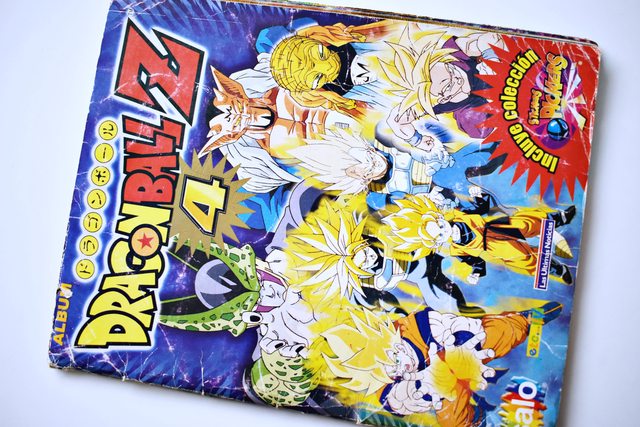 Dragon Ball Z4 (Salo, 1999): Álbum Completo (Con todas sus láminas pegadas)