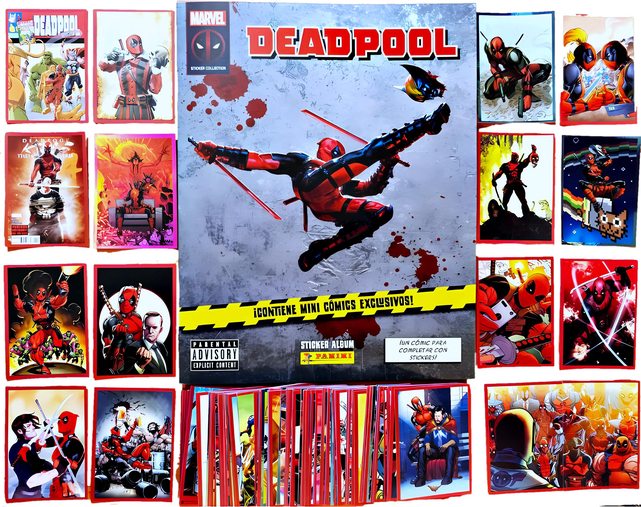 DeadPool [Panini]: Álbum Completo A Pegar