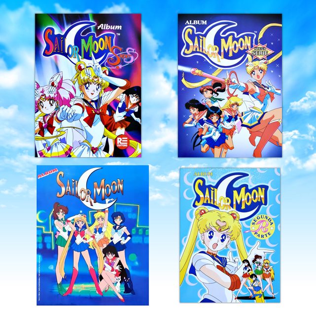Sailor Moon Promos [4 Álbumes]: Álbum Completo A Pegar