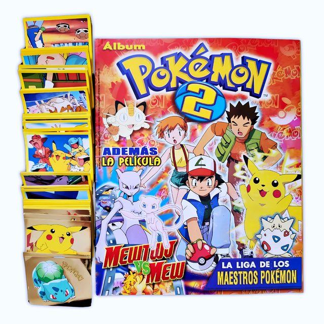 Pokémon 2 (Navarrete, 1999): Álbum Completo A Pegar