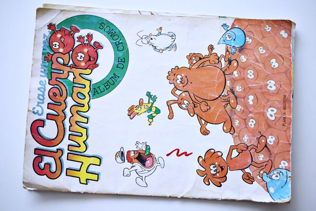 Erase una vez El cuerpo Humano (Planeta Agostini, 1997): Tiene 4 Láminas (Álbum)