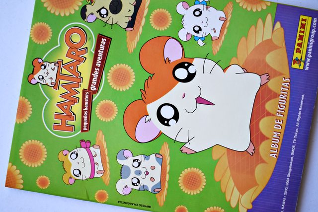 Hamtaro Pequeños Hamsters Grandes Aventuras (Panini, 2003): Álbum Completo (Con todas sus láminas pegadas)
