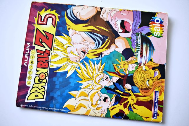 Dragon Ball Z5 (Salo, 1999): Álbum Completo (Con todas sus láminas pegadas)
