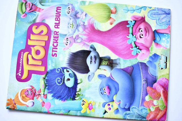 Trolls (Topps, 2016): Tiene 29 Láminas