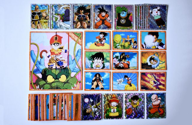 . Dragon Ball Z1: Set Completo [Normales & Especiales] [Brillo Clásico] (A Pegar) [2023, Big-Bang]