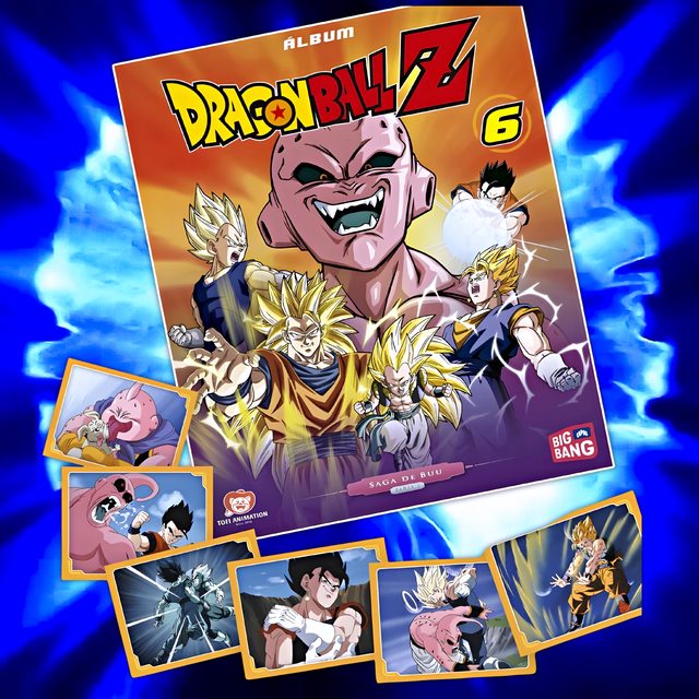 . 01 Álbum Dragon Ball Z6: Álbum [Tapa Blanda]: Completo a Pegar