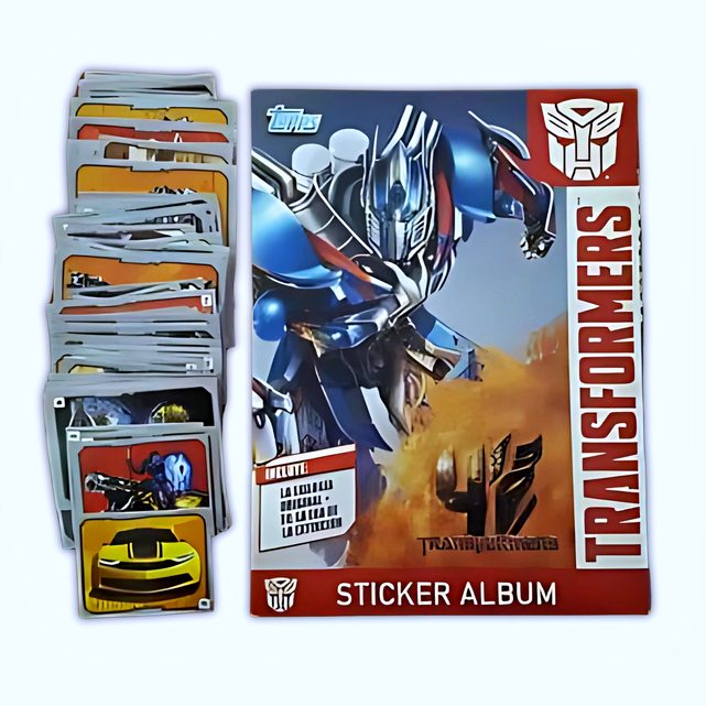 Transformers 4 [Topps]: Álbum Completo A Pegar
